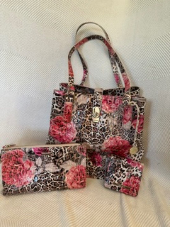 Brahmin Handbags - BRAHMIN Ermine Bucket Bag, Cosmetic Bag and Wallet